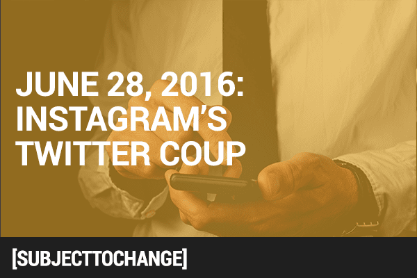 subject to change june 28